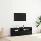 TV Cabinet 2 pcs Black Oak 60 x 35 x 40 cm Engineered Wood