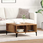 Coffee Table Reclaimed Wood 60 x 60 x 30 cm