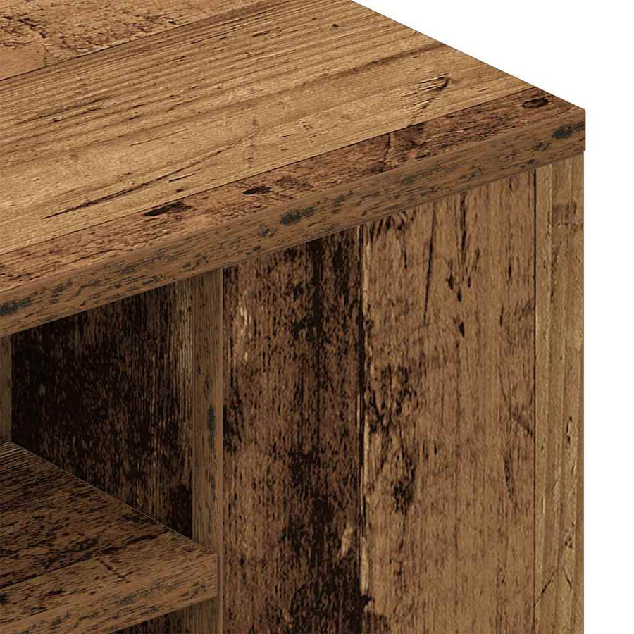 TV-kast Oud hout 100 x 30 x 26,5 cm Bewerkt hout