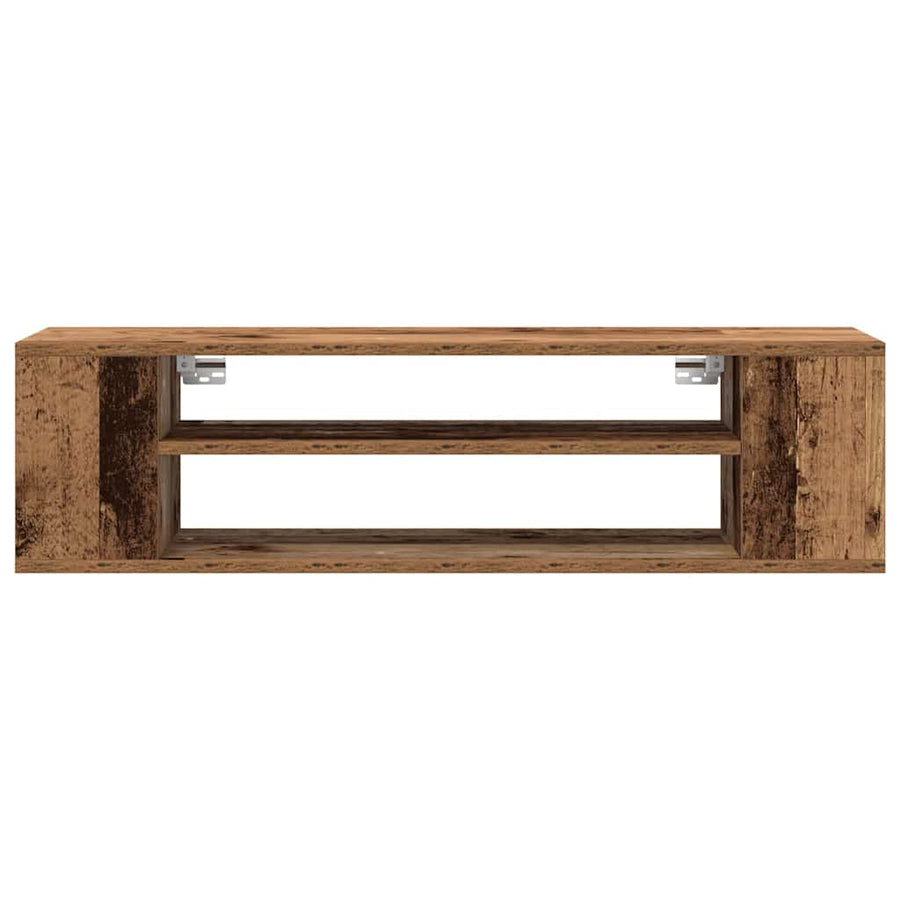 TV-kast Oud hout 100 x 30 x 26,5 cm Bewerkt hout