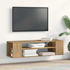 Tv-kast 100x30x26,5 cm bewerkt hout