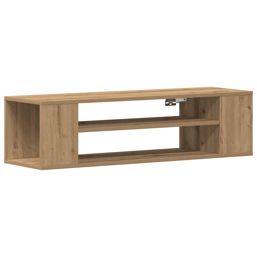 TV-kast artisian oak 100 x 30 x 26,5 cm Bewerkt hout