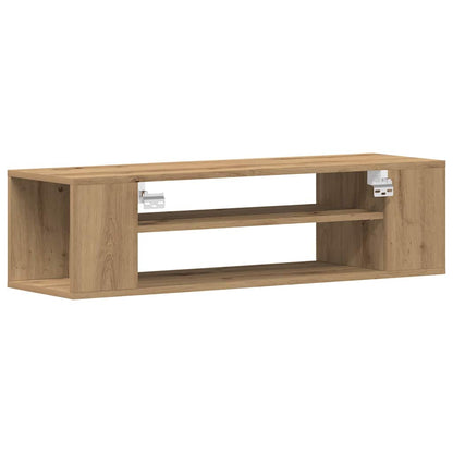 TV-kast artisian oak 100 x 30 x 26,5 cm Bewerkt hout