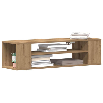 TV-kast artisian oak 100 x 30 x 26,5 cm Bewerkt hout