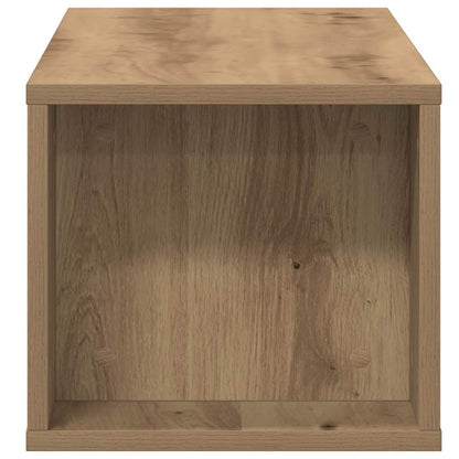 TV-kast artisian oak 100 x 30 x 26,5 cm Bewerkt hout