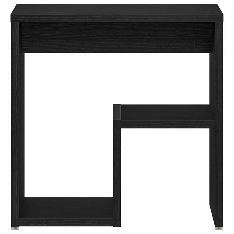 Nachtkastje 2 pcs Zwart Eiken 40 x 30 x 40 cm Bewerkt hout