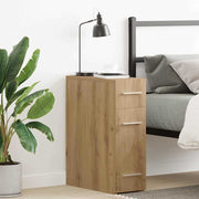 Apothekerskast 20x45.5x60 cm bewerkt hout eikenkleurig