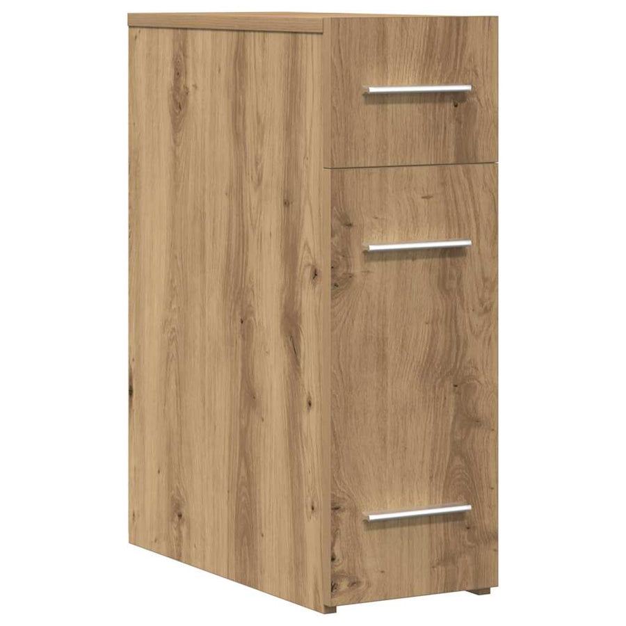 Apothekerskast artisanaal eikenkleurig 20 x 45.5 x 60 cm