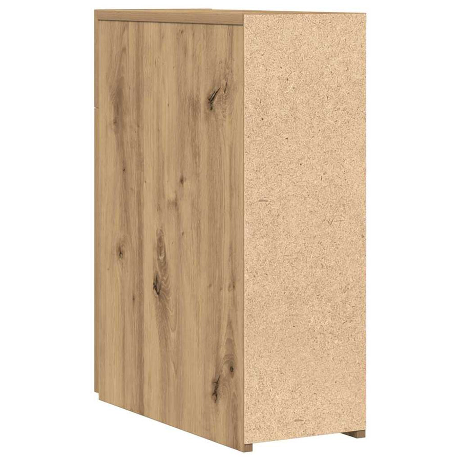 Apothekerskast artisanaal eikenkleurig 20 x 45.5 x 60 cm