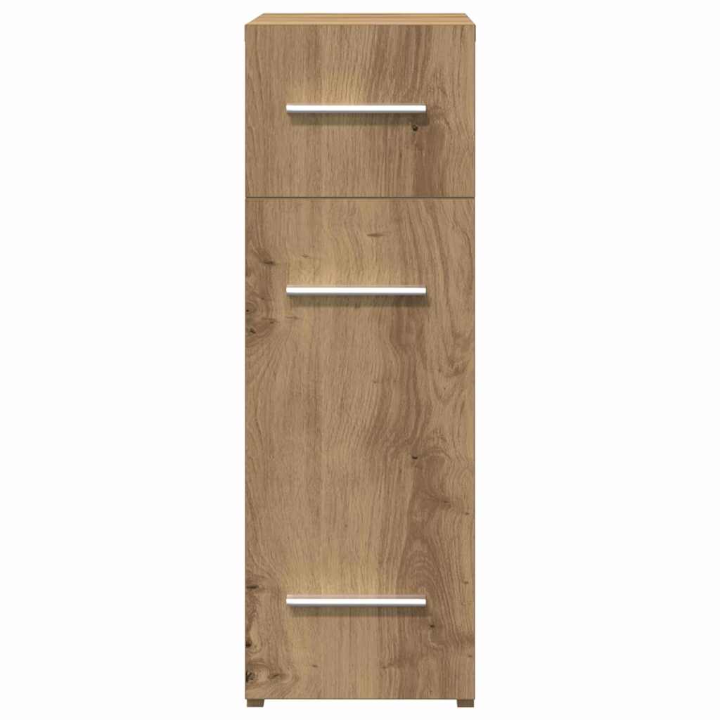 Apothekerskast artisanaal eikenkleurig 20 x 45.5 x 60 cm