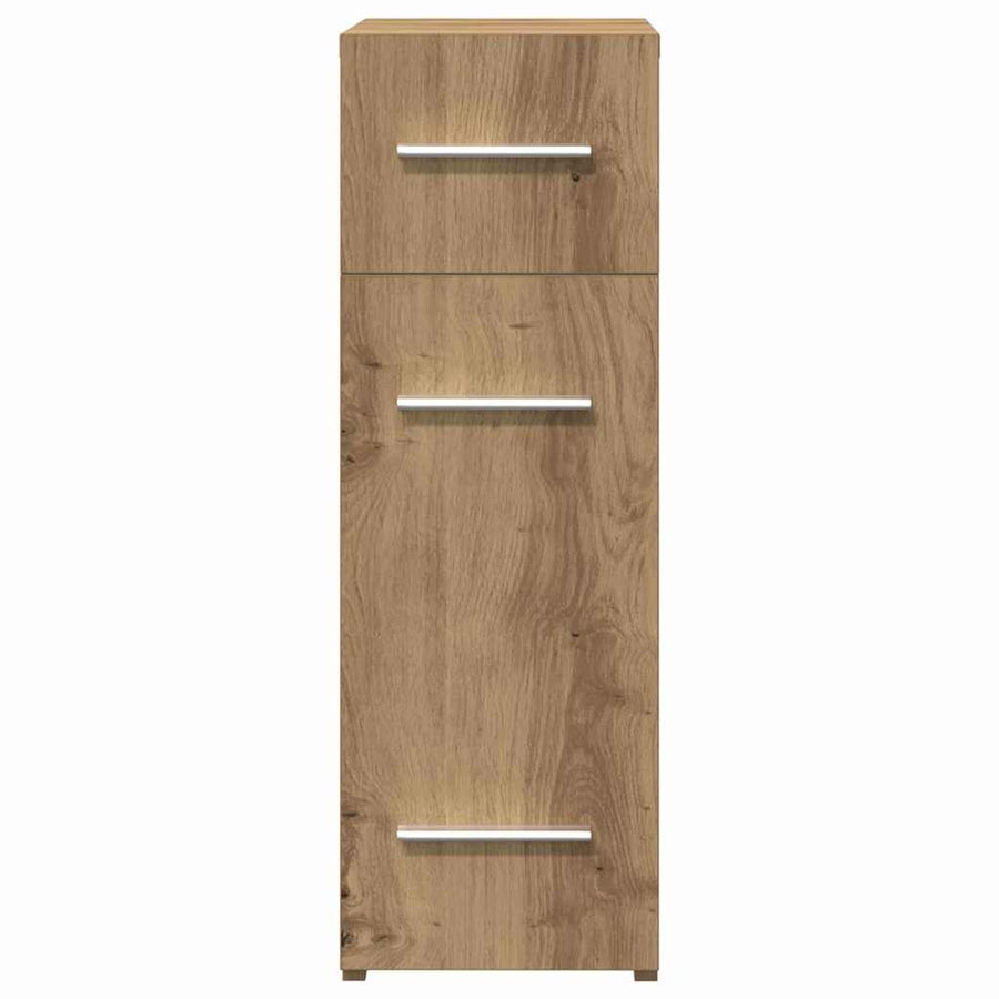 Apothekerskast artisanaal eikenkleurig 20 x 45.5 x 60 cm