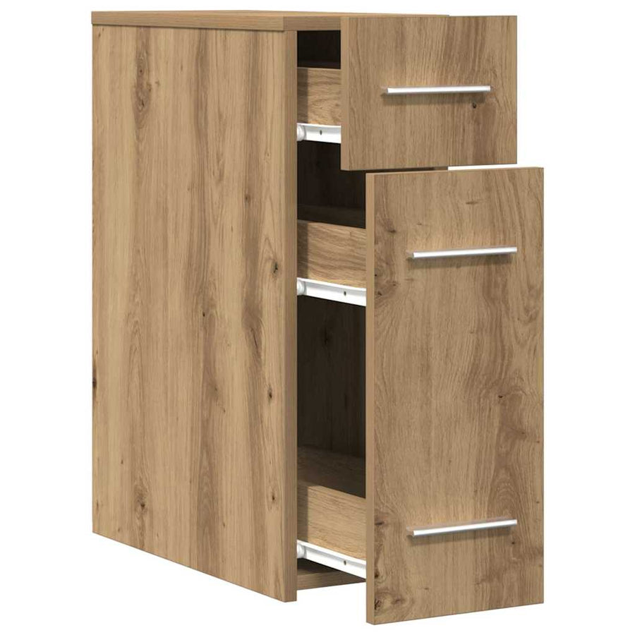 Apothekerskast artisanaal eikenkleurig 20 x 45.5 x 60 cm