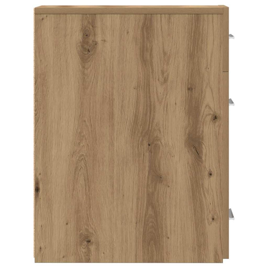 Apothekerskast artisanaal eikenkleurig 20 x 45.5 x 60 cm