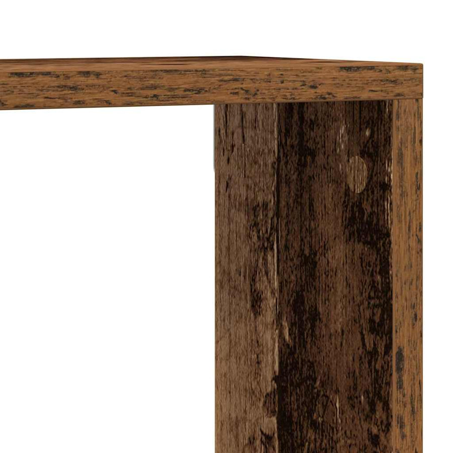 Wandplanken 4 Stuks 80X15X26 Cm Bewerkt Hout Oud hout