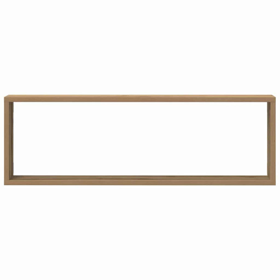 Wandplanken 2 St 80X15X26 Cm Bewerkt Hout Artisanaal Eiken artisanaal eikenkleurig
