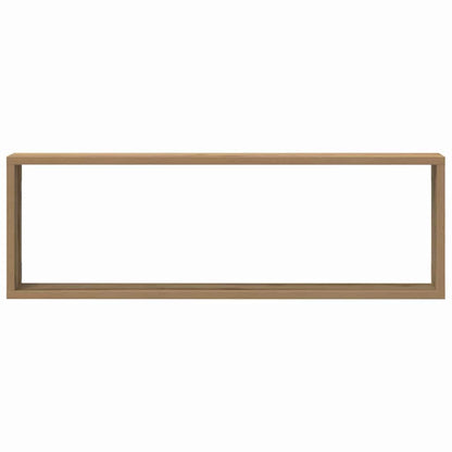 Wandplanken 4 St 80X15X26 Cm Bewerkt Hout Artisanaal Eiken artisanaal eikenkleurig