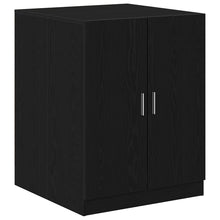 Wasmachinekast met opslag Zwart Eiken 70,5 x 71,5 x 91,5 cm