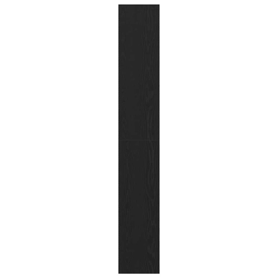 Boekenkast Zwart eiken 40 x 30 x 198 cm Bewerkt hout