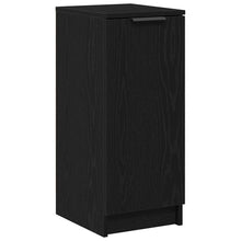 Schoenenkast Zwart Eiken 29,5 x 35 x 70 cm Bewerkt hout