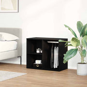Cosmetica kast zwart eiken 80x40x65 cm