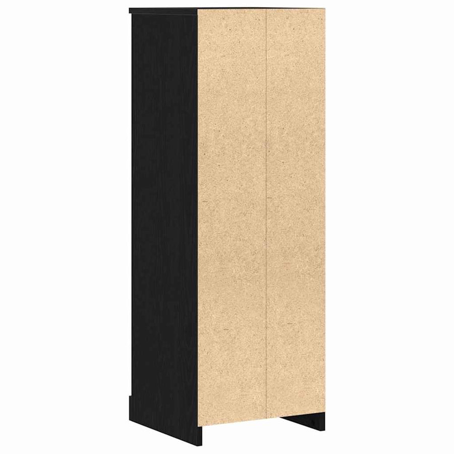 Highboard Zwart Eiken 36 x 35.5 x 103.5 cm Bewerkt hout