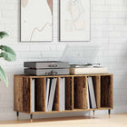 Record cabinet with shelf Old wood 100 x 38 x 48 cm Treated wood