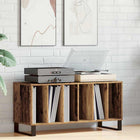 Record cabinet with shelf Old wood 100 x 38 x 48 cm Treated wood