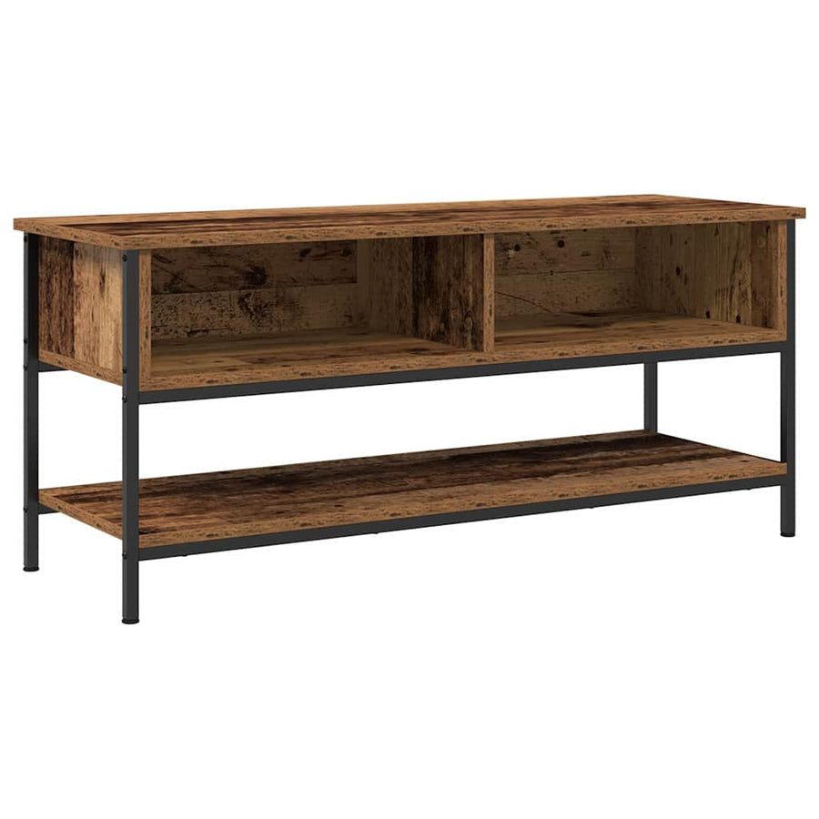 Tv-meubelset Oud Hout 100 x 35 x 45 cm Bewerkt hout