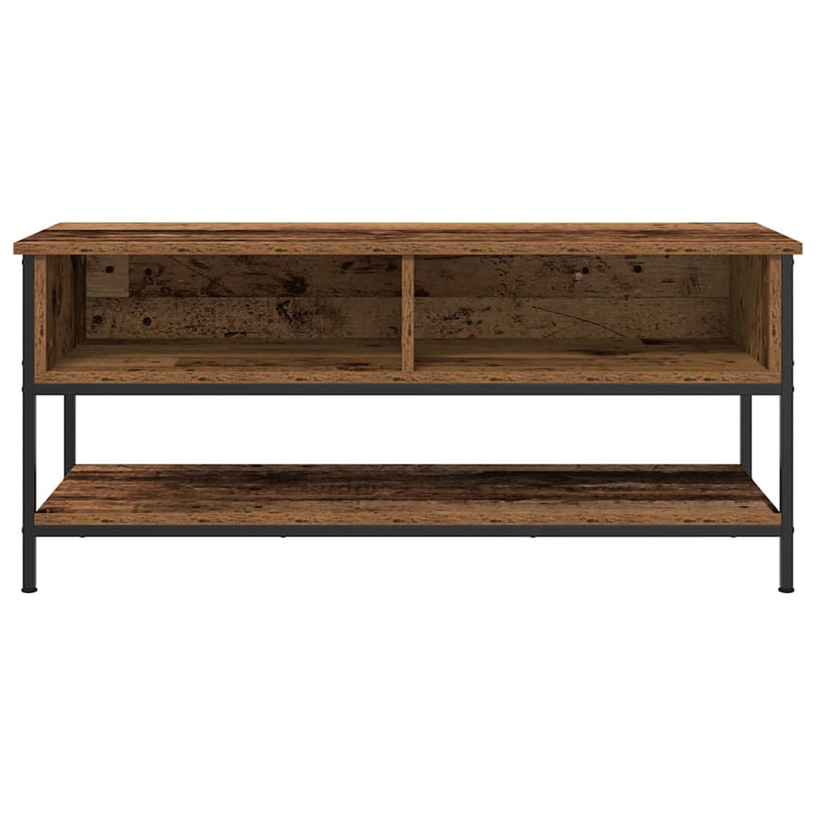 Tv-meubelset Oud Hout 100 x 35 x 45 cm Bewerkt hout