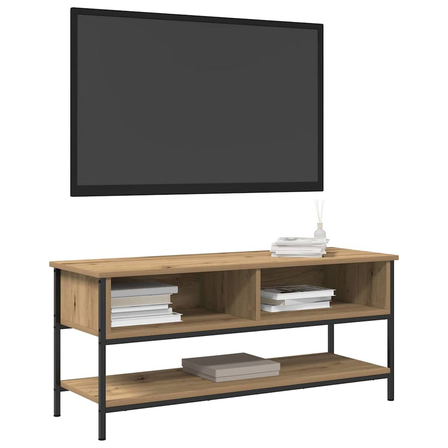Tv-meubelset Artisan Eiken 100 x 35 x 45 cm Bewerkt hout