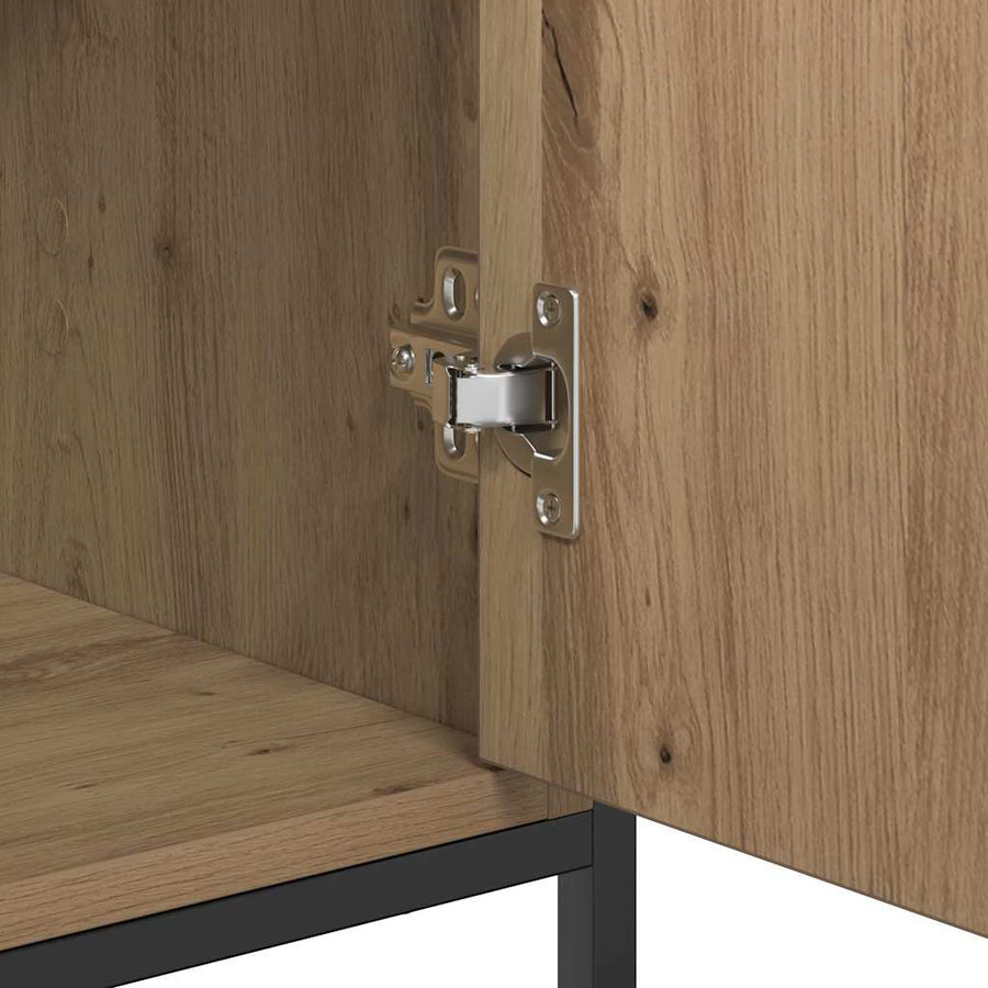 Dressoir Artisan Eiken 70 x 30 x 80 cm Bewerkt hout
