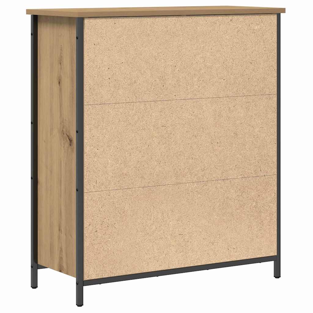 Dressoir Artisan Eiken 70 x 30 x 80 cm Bewerkt hout