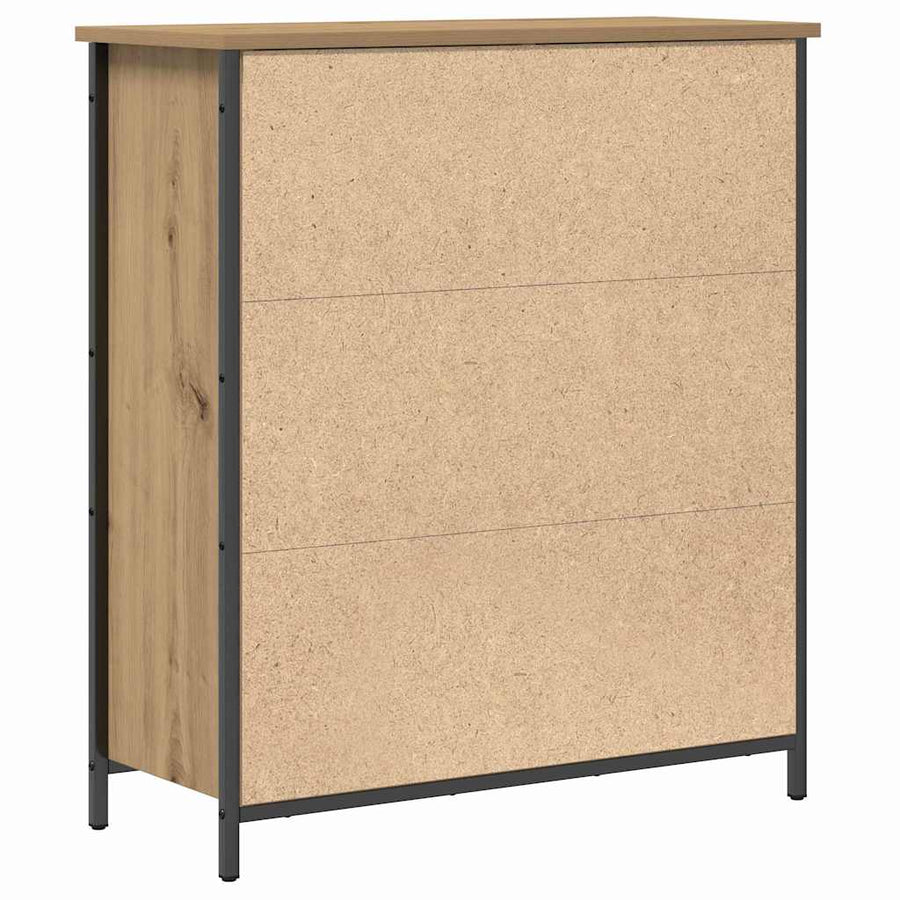 Dressoir Artisan Eiken 70 x 30 x 80 cm Bewerkt hout