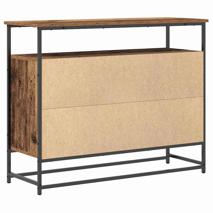 Dressoir Oudhout 100 x 35 x 80 cm Bewerkt hout