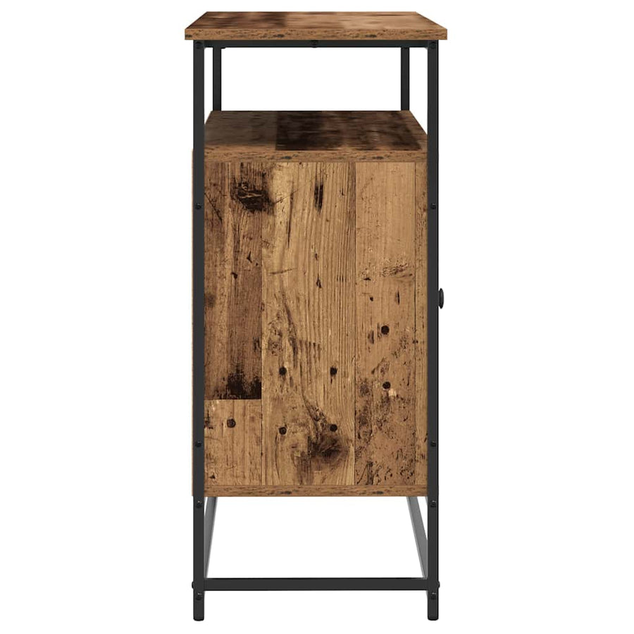 Dressoir Oudhout 100 x 35 x 80 cm Bewerkt hout