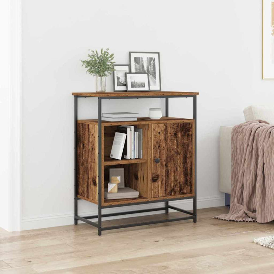 Dressoir Oudhout 69 x 35 x 80 cm Bewerkt hout
