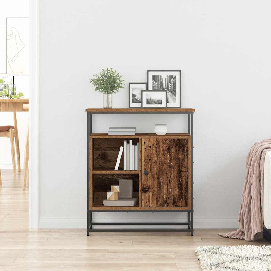 Dressoir Oudhout 69 x 35 x 80 cm Bewerkt hout