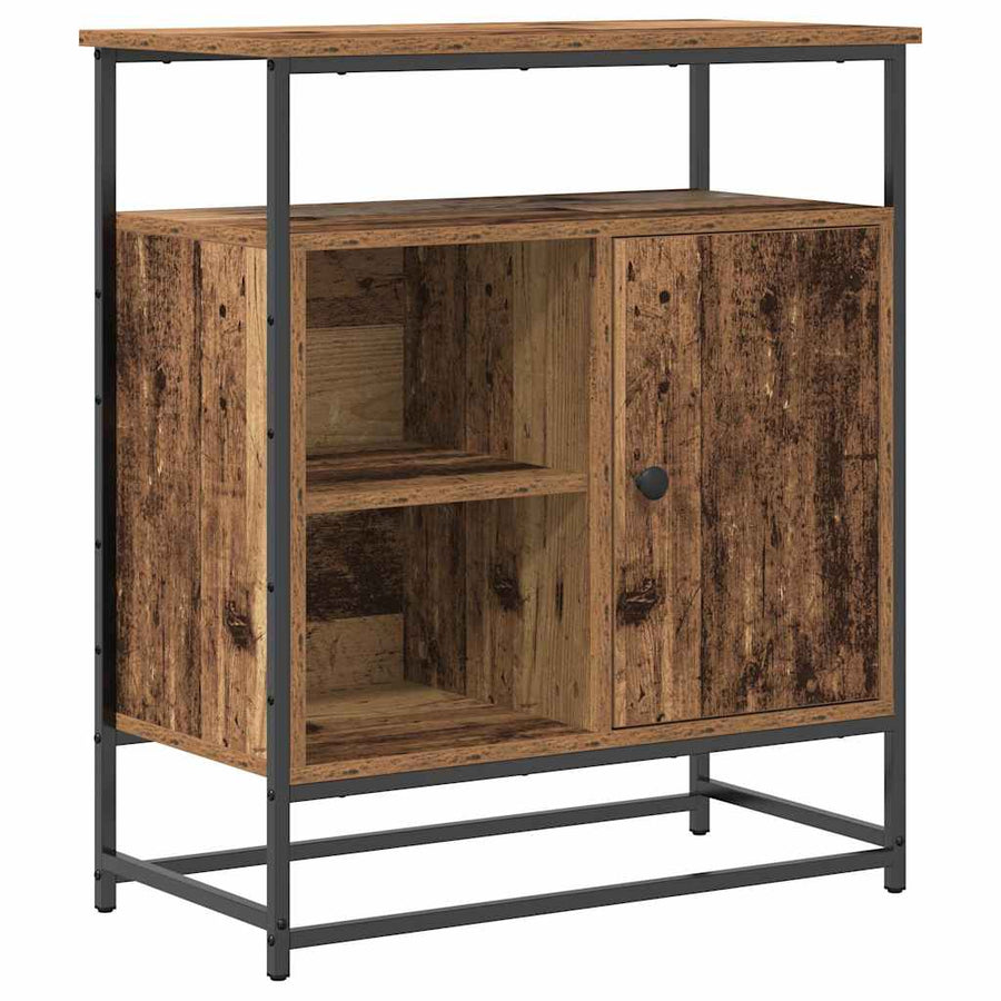 Dressoir Oudhout 69 x 35 x 80 cm Bewerkt hout