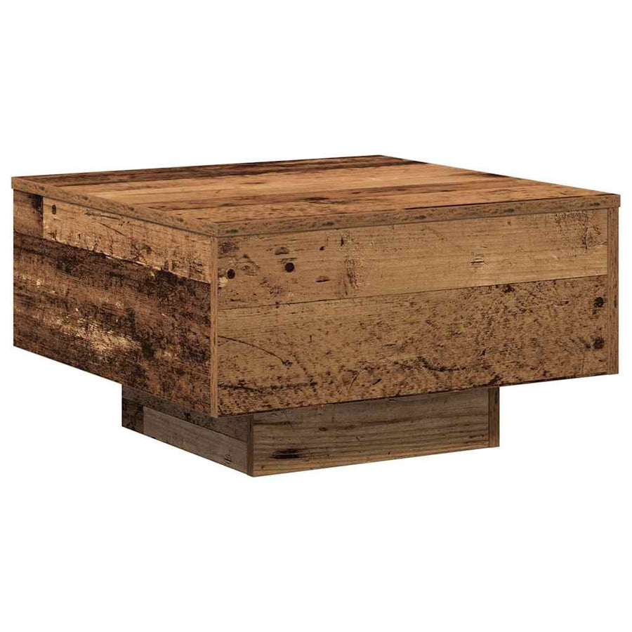 Salontafel Oud Hout 55 x 55 x 31 cm