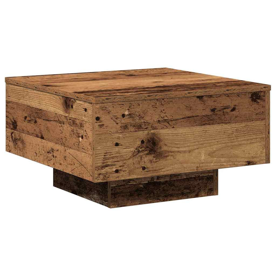 Salontafel Oud Hout 55 x 55 x 31 cm