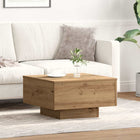 Salontafel artisan eiken 55x55x31 cm