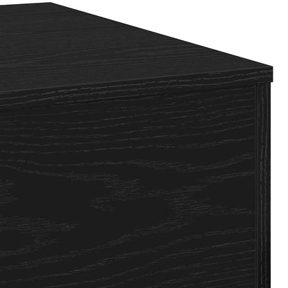 Salontafel Zwart Eiken 55 x 55 x 31 cm