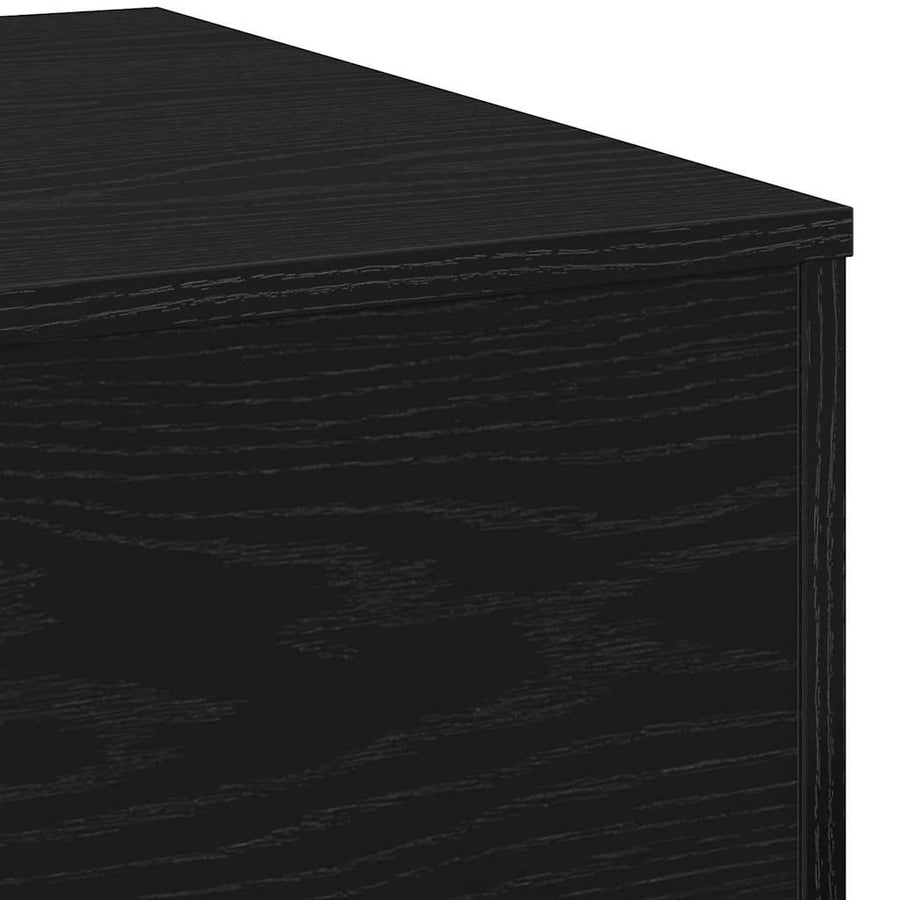 Salontafel Zwart Eiken 55 x 55 x 31 cm
