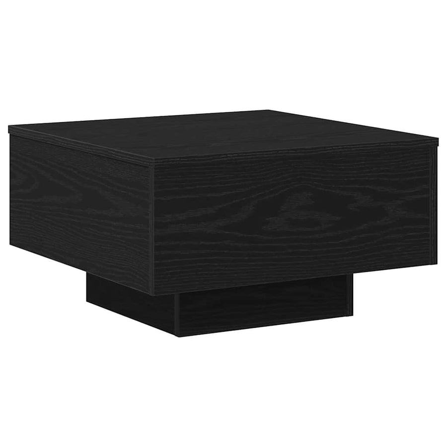 Salontafel Zwart Eiken 55 x 55 x 31 cm