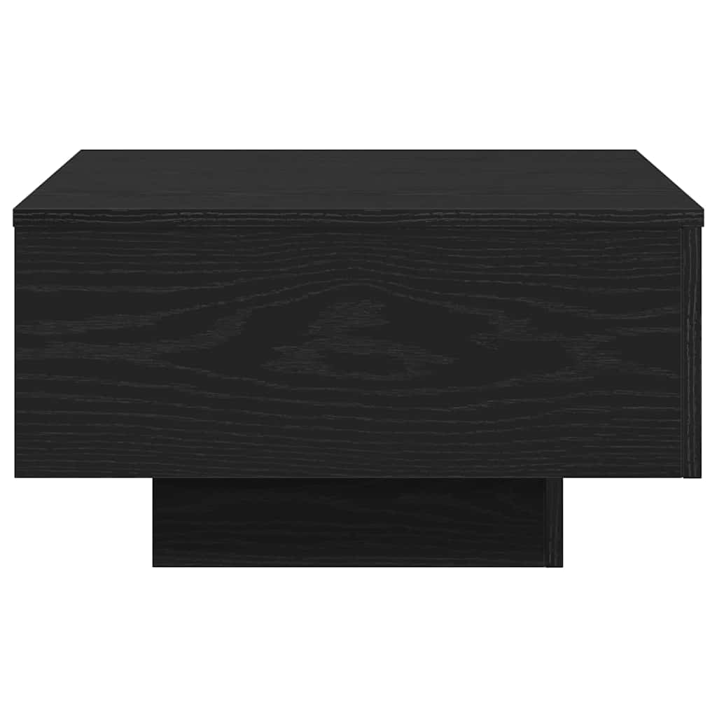 Salontafel Zwart Eiken 55 x 55 x 31 cm