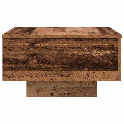 Salontafel Oudhout 55 x 55 x 31 cm Bewerkt hout