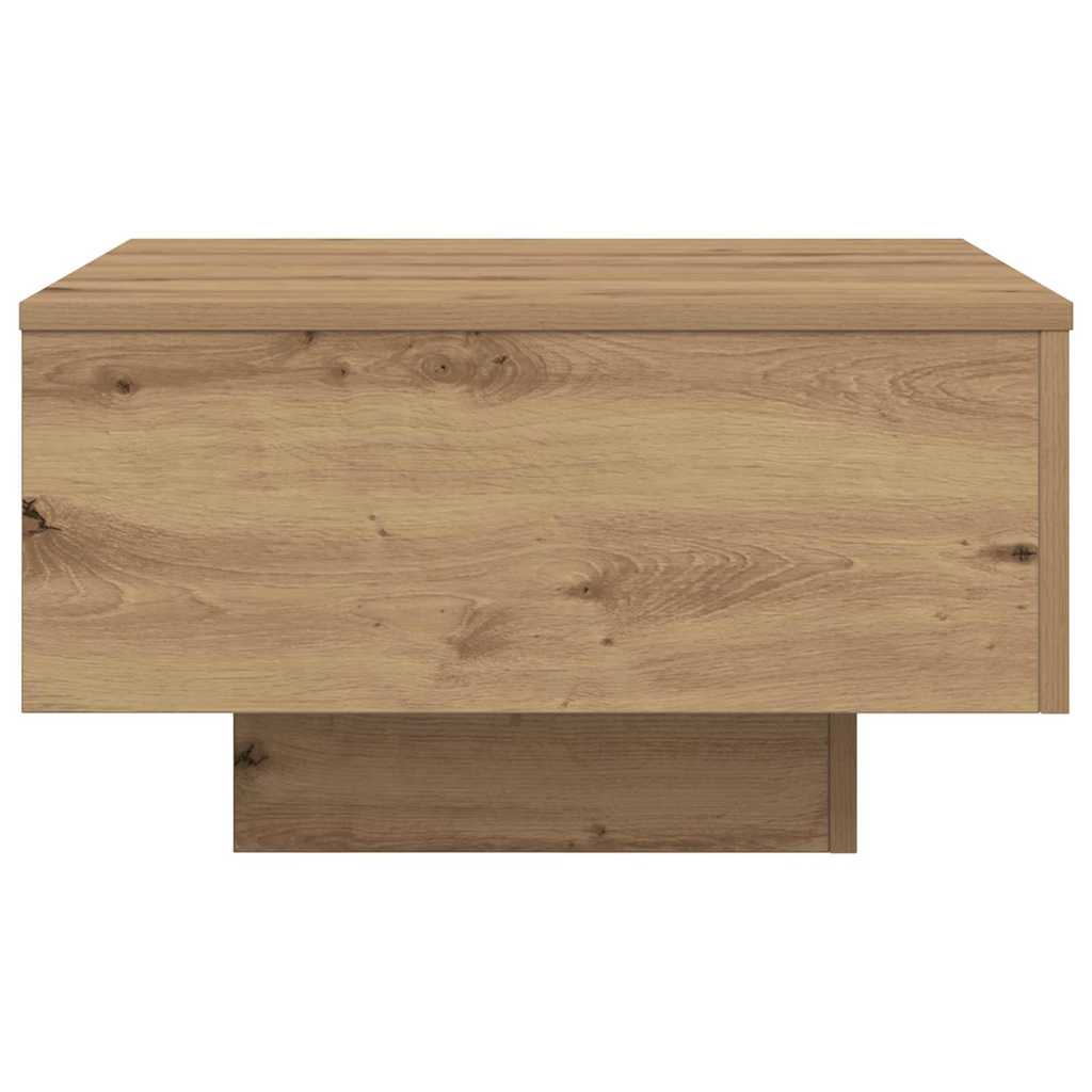 Salontafel Artisan Eiken 55 x 55 x 31 cm Bewerkt hout