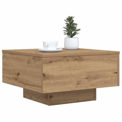 Salontafel Artisan Eiken 55 x 55 x 31 cm Bewerkt hout