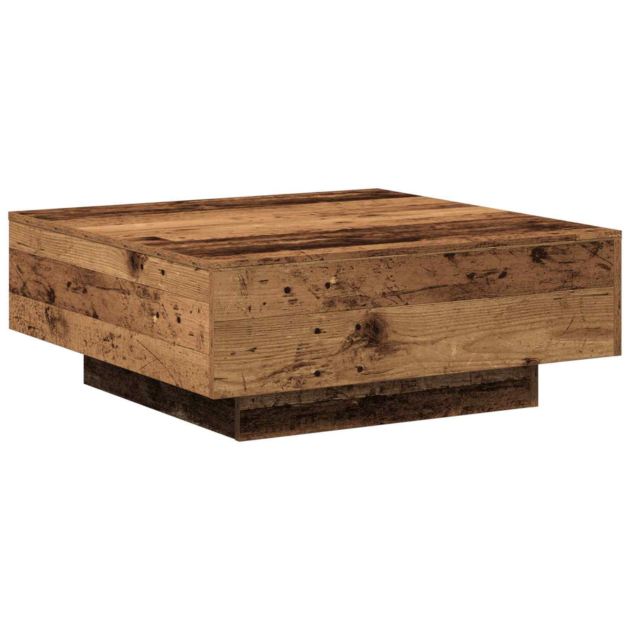 Salontafel Oud Hout 80 x 80 x 31 cm
