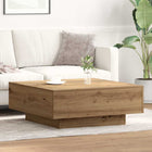 Salontafel artisan eiken 80x80x31 cm